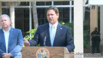 Gov. DeSantis discusses pro-Palestine protests and encampments at Florida University