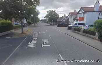 Driver arrested after crashing into parked cars in West Kirby