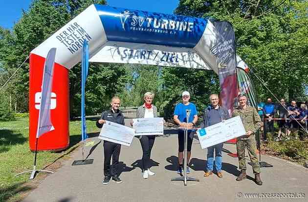 POL-NB: In Neubrandenburg sind heute 969 Teilnehmer beim 2. Office Charity Run an den Start gegangen. Für jeden zurückgelegten Kilometer wurde ein Euro gespendet.