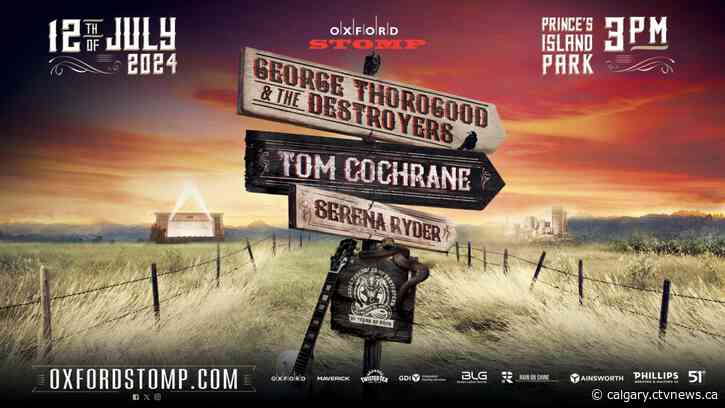 George Thorogood and Tom Cochrane to perform at Calgary's 2024 Oxford Stomp