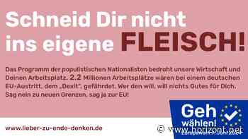 Europawahl: Lebensmittelbranche startet Pro-Europa-Kampagne