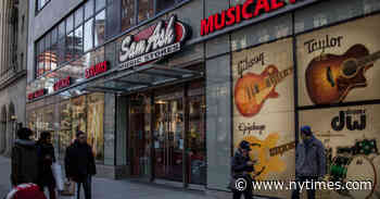 100-Year-Old Sam Ash Music Stores To Close