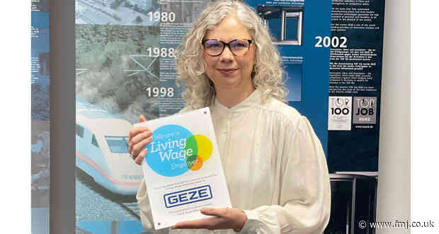 GEZE UK – a Living Wage company
