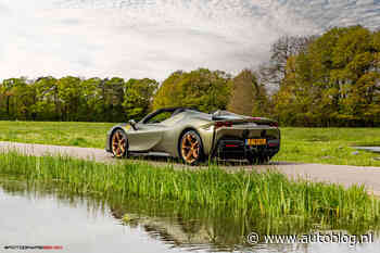 Gespot – Unieke Ferrari SF90, vers op kenteken