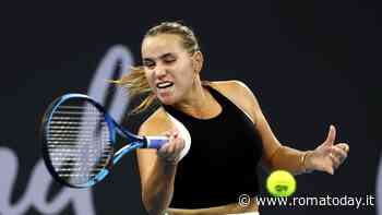 Fischi durante la partita: Sofia Kenin insulta il pubblico del Foro Italico