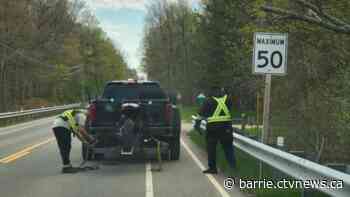 Motorcycle driver busted and charged with stunt driving