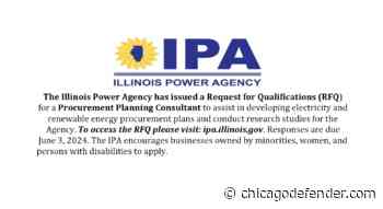 PUBLIC NOTICE: Request for Qualifications – Procurement Planning Consultant