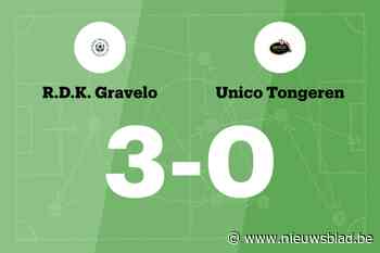 Dominant RDK Gravelo te sterk voor UNICO Tongeren