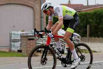 Bengt Van Parys botst op Sybren Nicolaides in Harelbeke