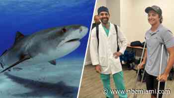 ‘I ended up in a shark den': Bahamas shark bite survivor speaks