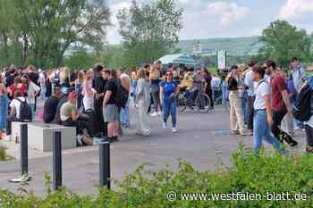 Viele Vatertagsausflügler in Bad Oeynhausen und Löhne