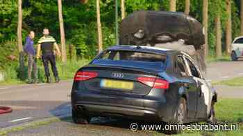 112-nieuws: auto vat vlam • brand in dak autobedrijf