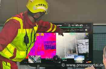 FW Dresden: Großbrand in einer leerstehenden Industriebrache