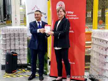 Kingston company donates 5,000 cans of infant formula to local agencies