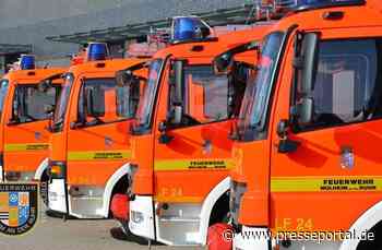 FW-MH: Verkehrsunfall auf der BAB A40