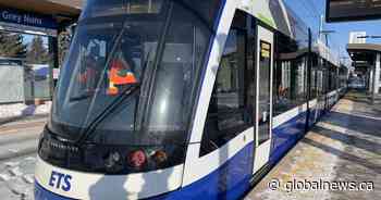 Planned track repairs to disrupt service at 2 LRT stations in Edmonton next week