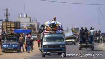 Heavy fighting in Gaza's Rafah keeps aid crossings closed, sends 100,000 civilians fleeing
