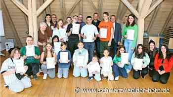 Projekt in Haiterbach endet: Respekt für Menschen und auch Tiere
