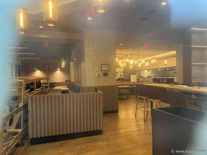 Wagamama looks like it’s close to opening, at last