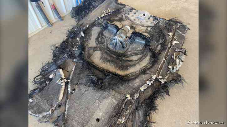 From outer space? Sask. farmers baffled after discovering strange wreckage in field