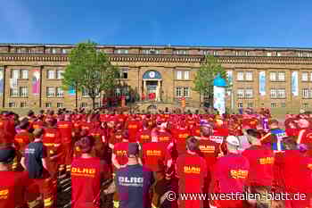 DLRG übt Katastrophenfall mit 300 Einsatzkräften in Minden