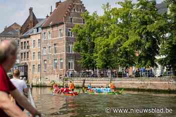 Drakenboten racen op Binnendijle: “Hopelijk kan dit een jaarlijkse traditie worden”