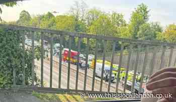 A2 Dartford motorbike crash: Man taken to hospital as another dies