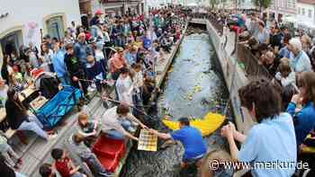 Freisinger Entenrennen war ein großer Spaß für Familien