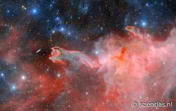 Dark Energy Camera spot spookachtige hand in de ruimte