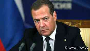 Lieferung von Marschflugkörpern: Medwedew droht Paris und London mit Gegenschlägen