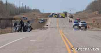 Collision involving motorcycles near Leduc claims life of Edmonton man