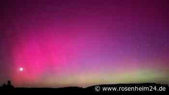 Polarlichter leuchten über Südostbayern: Schickt uns eure schönsten Fotos!