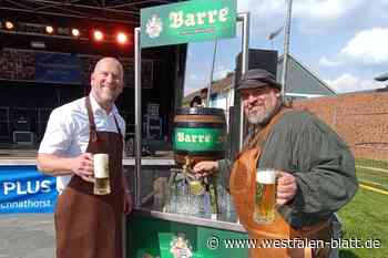 Fassbier und Sonne zur Stadtfest-Eröffnung