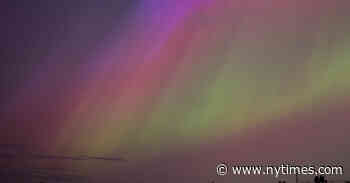 A Solar Storm Lights Up the Night Sky