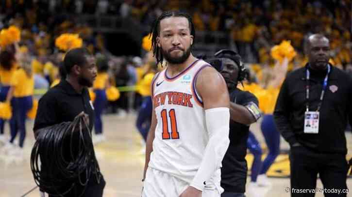 Nembhard’s late 3 gives Pacers 111-106 win over Knicks