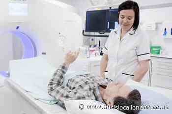 Mount Vernon Hospital cancer scan team up for business award