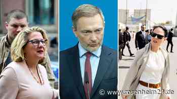 Ampel-Streit über den Haushalt 2025: Lindner ruft Baerbock und Schulze zum Sparen auf