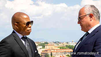 Il sindaco di New York è a Roma, Gualtieri: "Vogliano lavorare insieme"