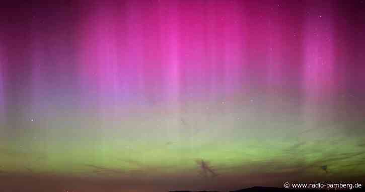 Polarlichter färben Himmel über Teilen Bayerns bunt