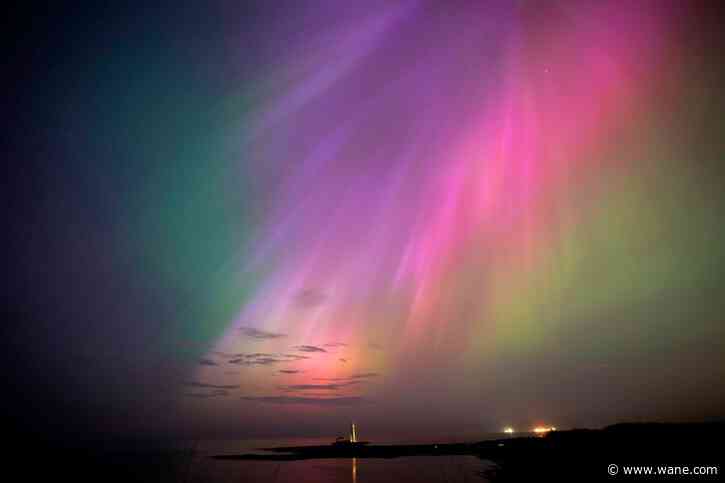 Solar storm hits Earth, producing colorful light shows across Northern Hemisphere