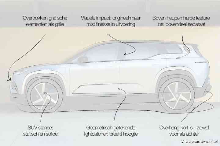 Designreview Fisker Ocean: 'Mist helaas finesse in de uitvoering'