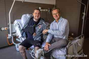 Antwerp-fan Kim Huybrechts onder het mes bij... Beerschot-dokter: “Op zo’n moment doen clubkleuren er niet toe”