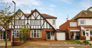 Take a look inside the classic home near the Whitley Bay seafront currently on the market