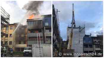 Großbrand von Wasserburg: Das passiert jetzt mit den Feuer-Häusern