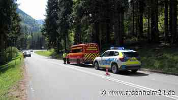Motorrad-Unfall am Sudelfeld: Biker stürzt und wird verletzt