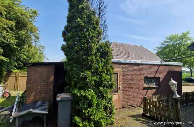 FW-KLE: Heckenbrand / Freiwillige Feuerwehr Bedburg-Hau warnt vor Einsatz von Gasbrennern