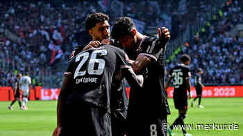 Eintracht holt einen Punkt in Gladbach und hat Rang sechs so gut wie sicher