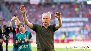 Emotionen zum Abschied: Christian Streich werden sie "nie vergessen"