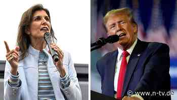 "Nicht in Betracht gezogen": Trump schließt Haley als Vize kategorisch aus
