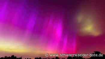 Aurora Borealis über dem Schwarzwald: Die schönsten Bilder von den Nordlichtern aus der Region